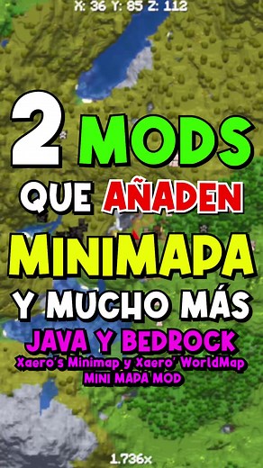 Mods que Añaden Minimapa en Minecraft Java y Bedrock