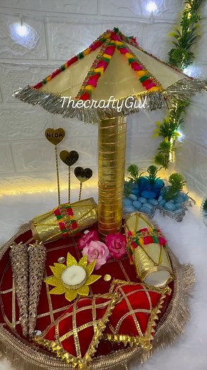 Diy mehendi platter . . . . . . . . . Wedding vibes Mehendi platter Mehendi decor ideas Wedding decor ideas Wedding vibes Mehendi platter ideas How to make mehendi platter . . #mehendi #mehendiart #mehendiplatter #mehendidecor #mehendidesign #mehendinight #mehendilook #wedding #weddingvideos #weddingvibes❤️ | Thecrafty Gul