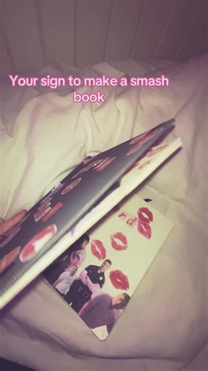 Ur sign to make a smash book! 🥹💋 #smashbook #timbradford #malachibarton #crush #viral