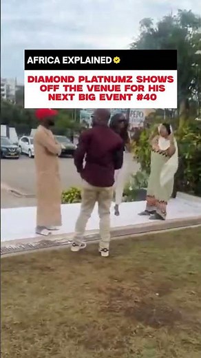 DIAMOND PLATNUMZ SHOWS OFF THE VENUE FOR HIS NEXT BIG EVENT! |TANZANIA TO AFRICA #Africa explained
