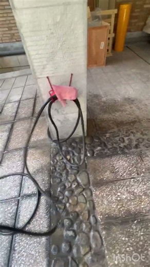 Easy DIY Garden Hose Holder! 🛠️ #shorts Water hose organizer DIY Dad😎 #ترفند #dad #diy