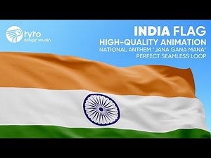 India Flag Animation