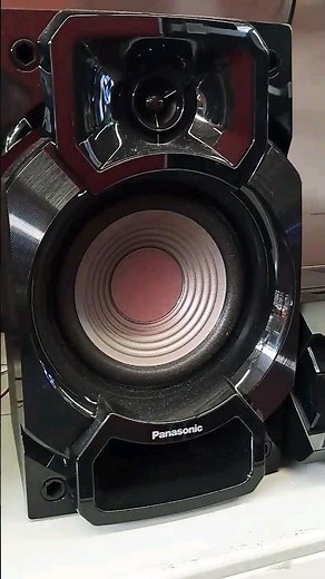 🥵PANASONIC SC-AKX320E-K STARTUP LIGHTS AND DISPLAY!! 450W MINISYSTEM WITH THUMPING BASS!!