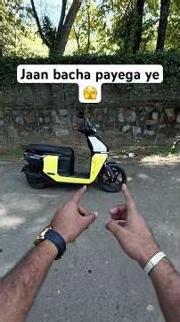 The Reality Check: “TVS Orbiter Braking Test: Is it Safe for City Traffic? 🛑#scooterlife #tvs #ev