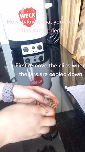 How to Check if Your Weck Jar is Properly Sealed