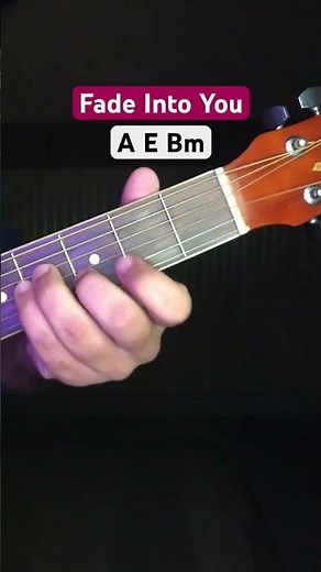 Fade Into You Chords