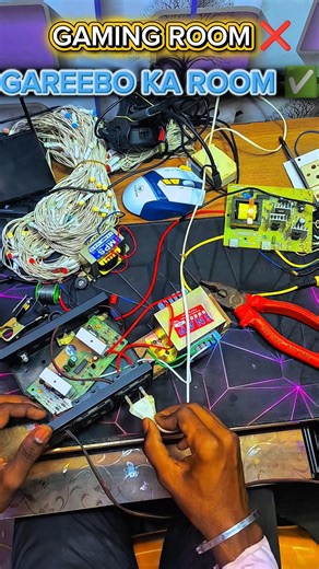 gaming setup room ❌ gareebo ka setup room | #gaming #shortvideo
