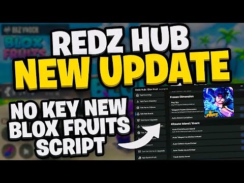 [NO KEY] BEST BLOX FRUITS SCRIPT (Roblox) | REDZ HUB NEW UPDATE | BEST SCRIPT 2026 UPDATE 29🌐