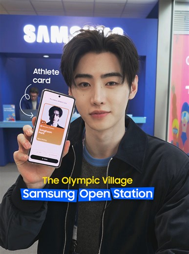 Curious what happens inside #Samsung Open Station at the Olympic Village? Step inside with #SUNGHOON of ENHYPEN and see how the world's biggest stage becomes a place where athletes connect, celebrate, and win together. #GalaxyZFlip7 #OpenAlwaysWins #MilanoCortina2026 Learn more: samsung.com