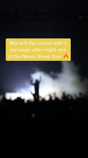 Nav's Electrifying Fire Performance on Never Sleep Tour