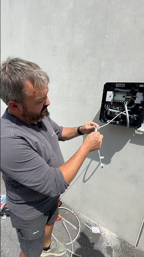 Connecting the wallbox - Step by step 🔋 #shorts