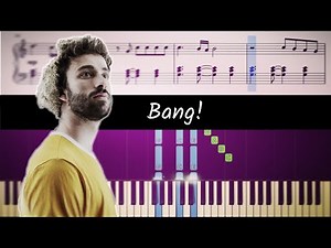 How to play piano part of Bang! by AJR