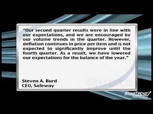 Earnings: Safeway Reported In Line Q2 EPS, Flat Revenues, Issues FY Guidance (SWY)