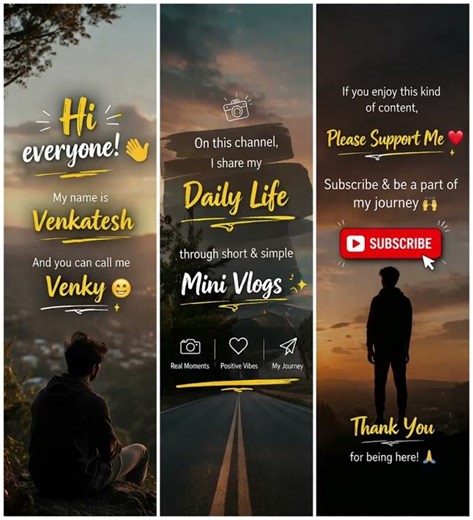 Channel Intro 🚀 | Just Real Life | Meet Venky 😊