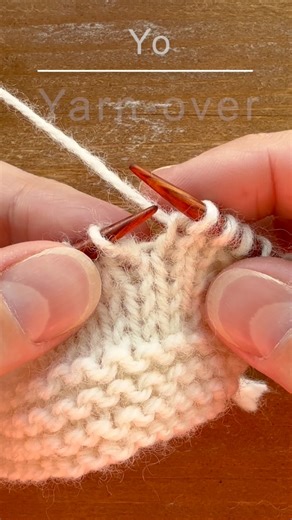 8.6K views · 96 reactions | Yo - yarn-over, knitting tutorial Knitted Wishes patterns: https://www.ravelry.com/designers/knitted-wishes https://knittedwishes.etsy.com/ #knittedwishestutorial #knittedwishes #knittinghelp #knittingtutorial #yarnover | Knitted Wishes | Facebook