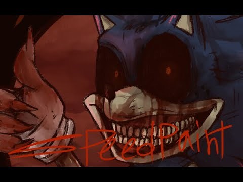 (13 +) Sonic.exe (Sonic speedpaint)