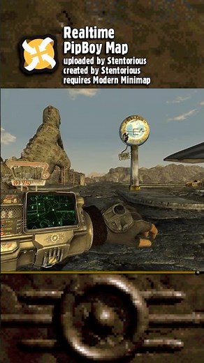 Realtime Pip-Boy Map Mod for #Fallout New Vegas