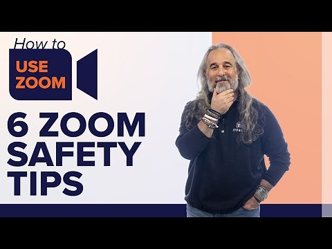 6 Zoom Safety Tips | How to Use Zoom Safely