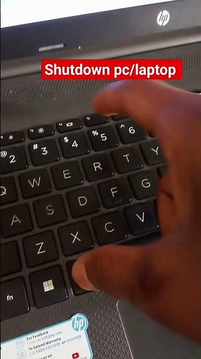 laptop shutdown shortcut key//how to power off #viral #pc #hacks #shorts #youtubeshorts