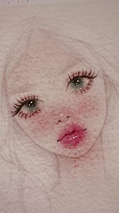 Procreate Watercolor Portrait ASMR Art Session