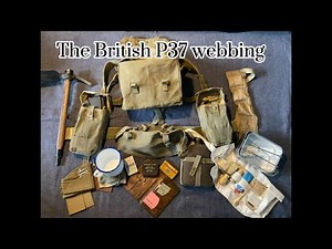 full British P37 webbing￼ explanation ￼