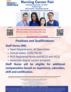 North Central Bronx Nursing Career Fair - NYC Health   Hospitals