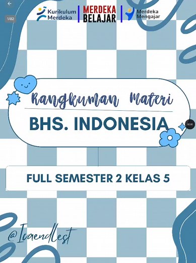 Rangkuman Materi Bahasa Indonesia Kelas 5 Semester 2