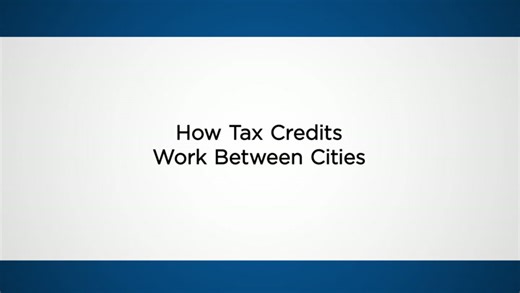 How Tax Credits Work Between Cities