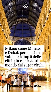 (✏️ Anna Zinola) Milano scala la classifica globale delle capitali del luxury real estate. In un anno, il capoluogo lombardo è passato dal 17° al 5° posto del Barnes City Index, l'indice stilato periodicamente dalla società di real estate. La classifica identifica le 50 città più richieste dagli Ultra High-Net-Worth Individuals, ovvero coloro che dispongono di un patrimonio investibile di almeno 30 milioni di dollari. Da cosa deriva questo fenomeno? Perché Milano è diventata, al pari di Dubai e 