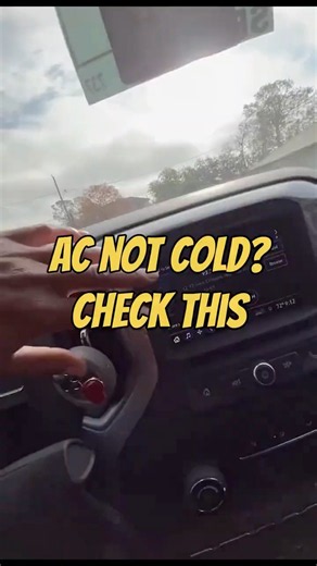 Car AC Not Cold? 4 Easy Steps to Fix It Yourself! #shorts #CarAC #CarMaintenance #mechanictips