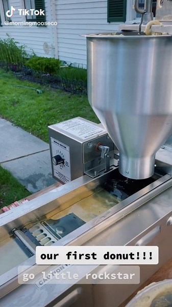 Excitedly Creating Mini Donuts: Mini Donut Machine for Sale