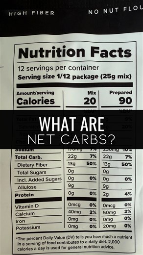 2.3K views · 103 reactions | What are net carbs? And how do they...