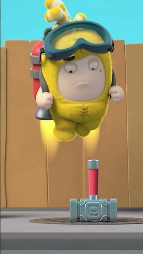 Thor's Hammer! | Cartoons for Kids | #shorts | Oddbods & Antiks