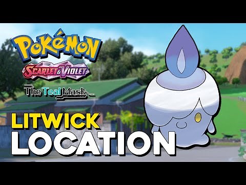 Pokemon Scarlet & Violet Teal Mask DLC Litwick Location