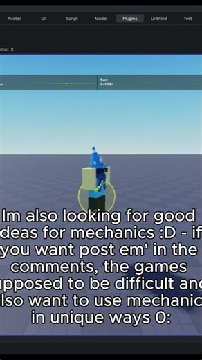 Making a 2d platformer story game :D #roblox