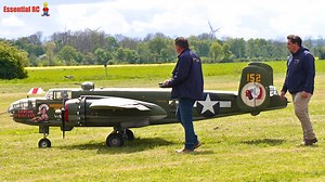 214K views · 3.4K reactions | Huge RC XXL B-25 Mitchell with Fighter Escort ! ProWing Show 2024 | Essential RC | Facebook
