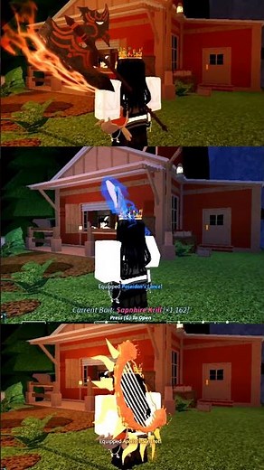Showcasing the rod of the Wrath of Olympus, the rework for Atlantis.#roblox #fisch #update
