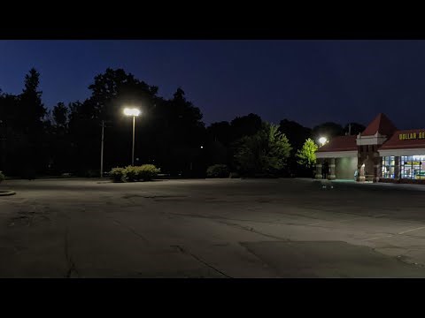 Nighttime Parking Lot Ambience (Cricket Sounds)