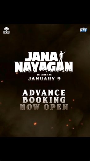 And we're opening bookings for the most bankable star ... One last time 💔 #onelasttime #JanaNayagan #JanaNayaganPongal #JanaNayaganFromJan9 Thalapathy @actorvijay sir @kvn.productions HVinoth @hegdepooja @anirudhofficial @iambobbydeol @mamitha_baiju @joinprakashraj @gauthamvasudevmenon @pillumani @narainraam @jagadish_palanisamy @lohithnk | Phars Filmco LLC