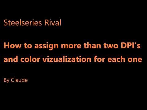 How to add more than 2 dpi settings on Rival series mice with visual confirmation