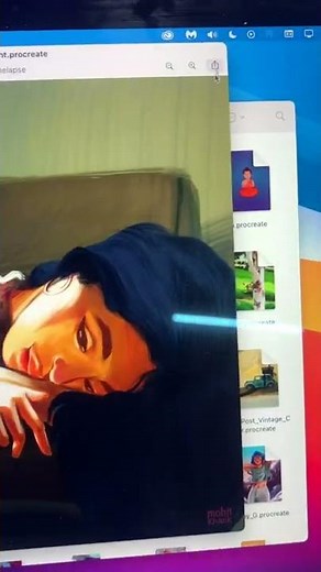 How to Open Procreate Files on Mac (#shorts)