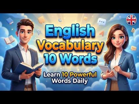 English Vocabulary 10 Words Learn 10 Powerful Words Daily