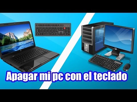 Como apagar mi PC con el teclado