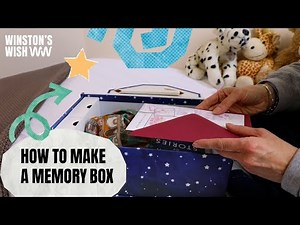 Make a memory box with Winston's Wish | For Kids
