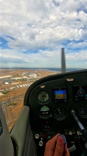 POV Landing a 172 VOR Y 28L
