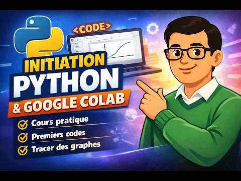 🔥 Initiation à Python | Codage avec Google Colab