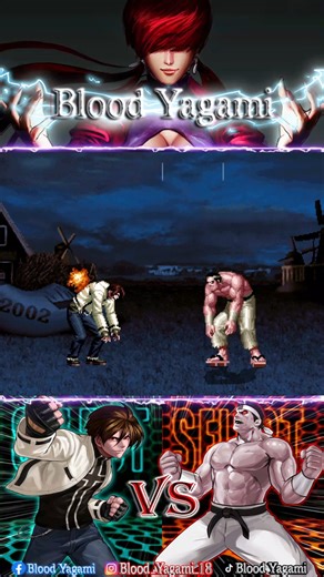 OROCHI KYO VS OROCHI DAIMON Fight KOF2002