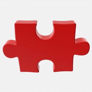 Puzzle 1 Piece - 3D Model by hdpoly