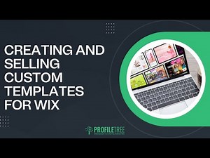 Creating and Selling Custom Templates For Wix | Wix Templates | Wix Tutorial