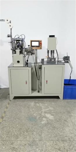 Metal&Nylon&Plastic Zipper Silder Making Machine with Ultrasonic Film Sealing Technology #automation